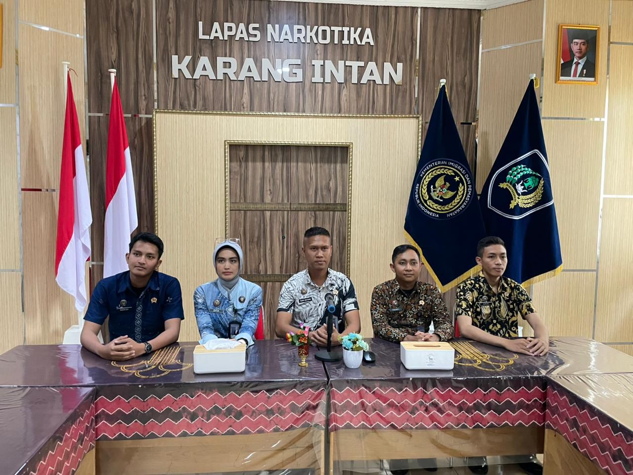 Lapas Narkotika Karang Intan Ikuti Sosialisasi Manajemen Komunikasi Krisis Pemasyarakatan Terintegrasi