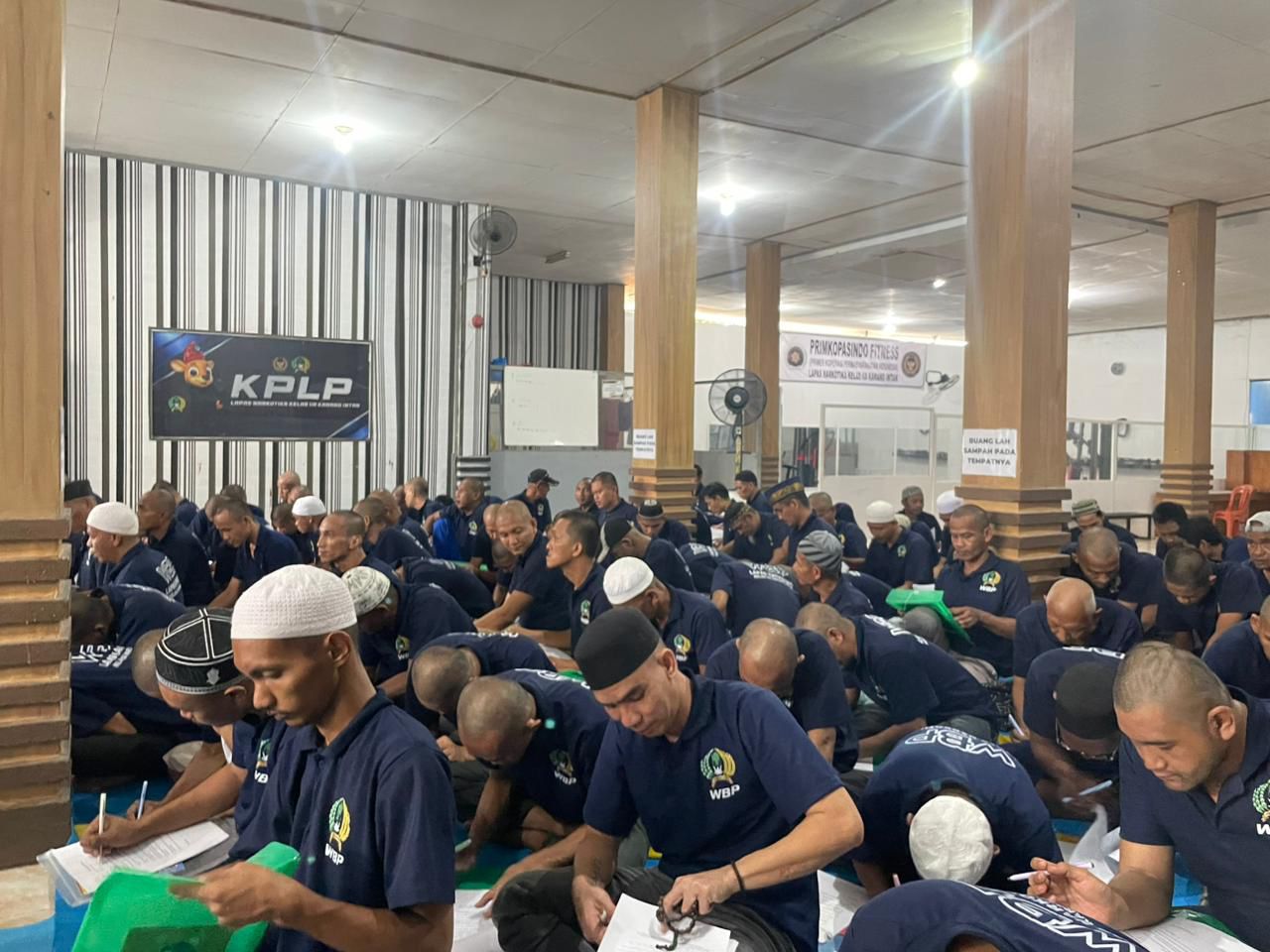 Wujudkan Lapas Bersinar, Lapas Narkotika Karang Intan Laksanakan Rehabilitasi bagi Ratusan Warga Binaan