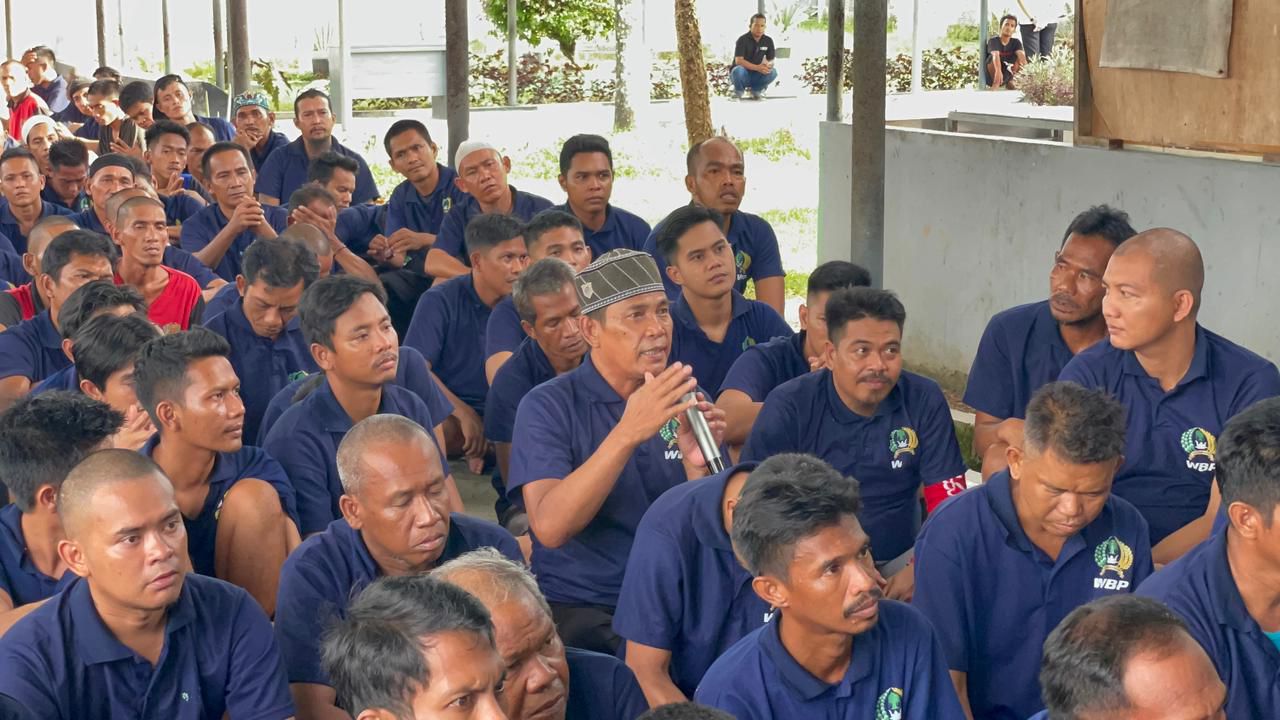 Tak Ada Kata Terlambat untuk Belajar, Kalapas Narkotika Karang Intan Dorong Warga Binaan Ikuti Program Pendidikan