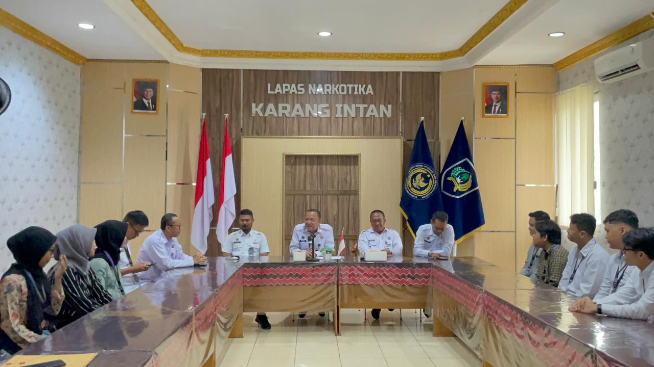 Lapas Narkotika Karang Intan Sambut Calon Peserta Magang Batch II dengan Pembekalan dan Penguatan Materi