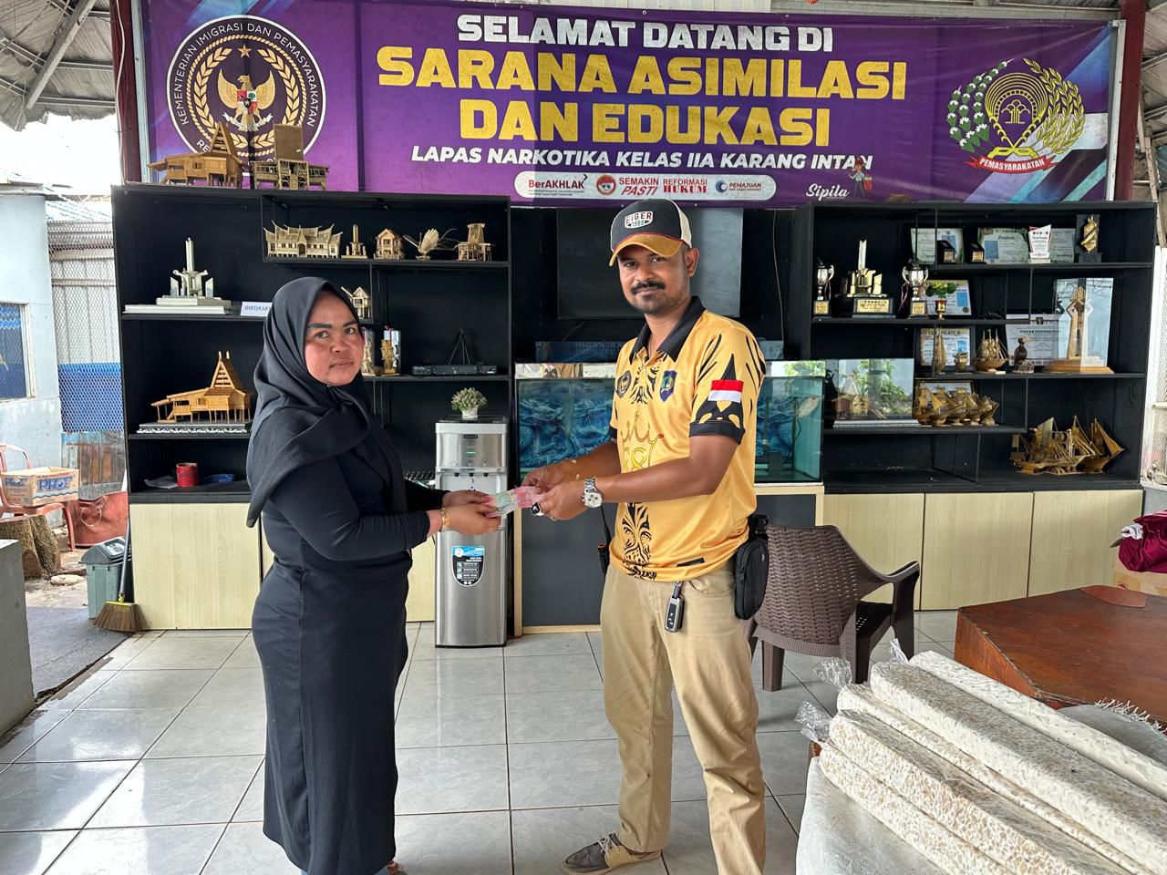 Lapas Narkotika Karang Intan Jalin Kemitraan Usaha: Keluarga Warga Binaan Tertarik Jadi Mitra Dagang Produk Tempe